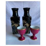 Fitz and Floyd Goblets
