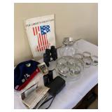 Genuine Silver Rimmed Glassware