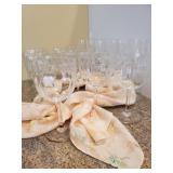 Hand Blown Crystal Stemware from Sweden