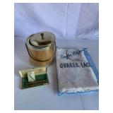 MCM Ice Bucket and Quaker Lace