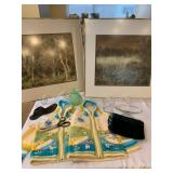 Paintings and Knit Child Sweaters