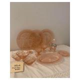 Light Pink Depression Glass