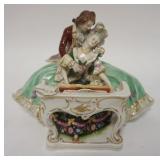 1050	GERMAN FIGURE OF MAN & WOMAN PLAYING PIANO, 7 IN HIGH X 9 IN WIDE	50	100	25	PLEASE PAY ATTENTIO