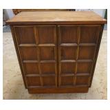 1058	LANE MID CENTURY MODERN BAR, 32 1/2 IN X 16 3/4 IN X 36 IN	75	150	25	PLEASE PAY ATTENTION FOR D