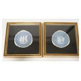 1116	TWO LIMOGES CAMEO PLATES IN FRAMES. 10 1/4 IN SQ INCLUDING FRAMES 	50	100	20	PLEASE PAY ATTENTI