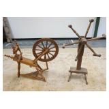 1135	LOT SPINNING WHEEL & FLAX WINDER	50	100	25	PLEASE PAY ATTENTION FOR DAILY ADDITIONS TO THIS SAL
