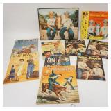 1190	GROUP OF DISNEY SPIN AND MARTY ITEMS, COMICS, PUZZLE, RECOR, ETC.	50	100	25	PLEASE PAY ATTENTIO