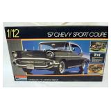 1011	MONOGRAM 57 CHEVY SPORT COUPE MODEL KIT 1:12. KITS ARE POSSIBLY COMPLETE, NOT GUARENTEED	50	100