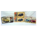 1019	LOT OF 4 AMT MODEL CAR KITS, FORD, KITS ARE POSSIBLY COMPLETE, NOT GUARENTEED	50	100	10	PLEASE 
