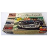 1025	MONOGRAM 1958 FORD THUNDERBIRD ORIGINAL MODEL CAR KIT, KITS ARE POSSIBLY COMPLETE, NOT GUARENTE