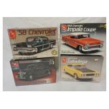 1037	LOT OF 4 AMT/ERTL MODEL CAR KITS, SEALED	50	100	10	PLEASE PAY ATTENTION FOR DAILY ADDITIONS TO 