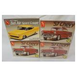1041	LOT OF 4 AMT/ERTL MODEL CAR KITS, KITS ARE POSSIBLY COMPLETE, NOT GUARENTEED	50	100	10	PLEASE P
