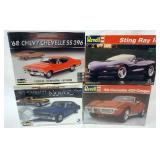 1080	LOT OF 4 REVELL SEALED CAR KITS.	50	100	10	PLEASE PAY ATTENTION FOR DAILY ADDITIONS TO THIS SAL