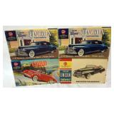 1087	LOT OF 4 PYRO MODEL CAR KITS. 	50	100	10	PLEASE PAY ATTENTION FOR DAILY ADDITIONS TO THIS SALE.