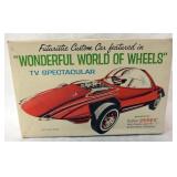 1088	AMT MODEL CAR KIT DU PONT SEREX, *WONDERFUL WORLD OF WHEELS*. KITS ARE POSSIBLY COMPLETE, NOT G