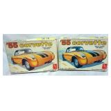 1093	2 AMT MODEL CAR KIT 55 CORVETTE. KITS ARE POSSIBLY COMPLETE, NOT GUARANTEED	50	100	10	PLEASE PA