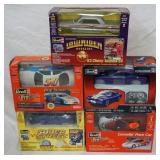 1094	LOT OF 5 REVELL MODEL KITS. KITS ARE POSSIBLY COMPLETE, NOT GUARANTEED	50	100	10	PLEASE PAY ATT