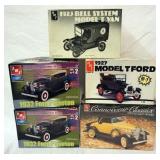 1103	LOT OF 5 AMT ERTL MODEL CLASSIC CAR KITS. 	50	100	10	PLEASE PAY ATTENTION FOR DAILY ADDITIONS T