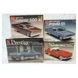1105	LOT OF 4 AMT ERTL MODEL CAR KITS. KITS ARE POSSIBLY COMPLETE, NOT GUARANTEED. 1 SEALED	50	100	1