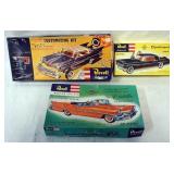 1109	LOT OF 3 REVELL MODEL CAR KITS. KITS ARE POSSIBLY COMPLETE, NOT GUARANTEED	50	100	10	PLEASE PAY