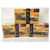 1116	LOT OF 3 REVELL MODEL CAR KITS, 1959 FORD FAIRLINE SPECIAL ED KITS. KITS ARE POSSIBLY COMPLETE,