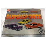 1125	AMT MODEL CAR KITS, 3 KITS IN ONE, 60