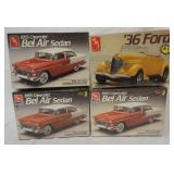 1134	LOT OF 4 AMT ERTL MODEL CAR KITS. SEALED	50	100	10	PLEASE PAY ATTENTION FOR DAILY ADDITIONS TO 