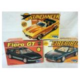 1152	MPC LOT OF 3 MODEL CAR KITS. KITS ARE POSSIBLY COMPLETE, NOT GUARANTEED	50	100	10	PLEASE PAY AT