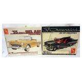 1163	2 AMT MODEL CAR KITS, KITS ARE POSSIBLY COMPLETE, NOT GUARANTEED	50	100	10	PLEASE PAY ATTENTION