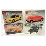 1179	LOT OF 4 AMT AND ERTL MODEL CAR KITS, SEALED	50	100	10	PLEASE PAY ATTENTION FOR DAILY ADDITIONS
