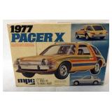 1180	MPC MODEL CAR KIT, 1977 PACER X, KITS ARE POSSIBLY COMPLETE, NOT GUARANTEED	50	100	10	PLEASE PA