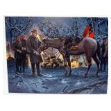 1030	MORT KUNSTLER LIMITED ED PRINT  SIGNED AND NUMBERED CG25, *AN APPLE FOR THE TRAVELLER*. 16 IN X
