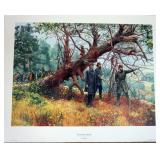 1039	MORT KUNSTLER LIMITED ED PRINT  SIGNED AND NUMBERED 451, *THE COMMANDERS OF MANASSAS*. 25 1/2 I
