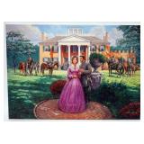 1040	MORT KUNSTLER LIMITED ED GICLEE ON CANVAS  SIGNED AND NUMBERED SGS50, *DUTY, HONOR AND TEARS*. 