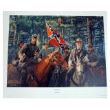 1041	MORT KUNSTLER LIMITED ED PRINT  SIGNED AND NUMBERED 451, *MODEL PARTNERSHIP*. 24 1/4 IN X 30 1/
