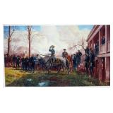 1070	MORT KUNSTLER LIMITED ED GICLEE ON CANVAS  SIGNED AND NUMBERED GC 25/50, *RESPECT OF ARMY*. 19 