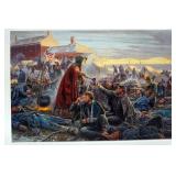 1073	MORT KUNSTLER LIMITED ED GICLEE ON CANVAS  SIGNED AND NUMBERED SGS 22/50, *THE ANGEL OF THE BAT