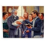 1082	MORT KUNSTLER LIMITED ED GICLEE ON CANVAS  SIGNED AND NUMBERED 53/250, *TENDER IS THE HEART*. 1