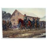 1087	MORT KUNSTLER LIMITED ED GICLEE ON CANVAS  SIGNED AND NUMBERED SGS 46/50, *JACKSONS FOOT CALVAR