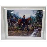 1096	LIMITED EDITION CIVIL WAR PRINT BY JOHN PAUL STRAIN, *DESTINATION MANASSAS*  33 IN X 25 IN, 559