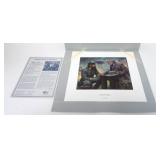 1105	MORT KUNSTLER LIMITED ED PRINT  SIGNED AND NUMBERED 782, *TACTICS AND STRATEGY*, 15 IN X 13 1/2