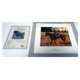 1106	MORT KUNSTLER LIMITED ED PRINT  SIGNED AND NUMBERED 783, *STONEWALL JACKSON ON LITTLE SORREL*, 