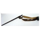 1123	CIVIL WAR BELT, BUCKLE BAYONET HOLDER MARKED N.J.	150	300	100	PLEASE PAY ATTENTION FOR DAILY AD