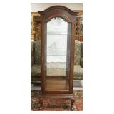 1021	HEKMAN CURIO CABINET, 76 IN HIGH X 24 IN WIDE X 12 DEEP	150	300	75	PLEASE PAY ATTENTION FOR DAI