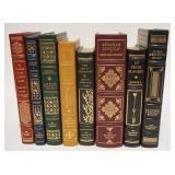 1023	GROUP OF 8 LEATHER BOUND GILT EDGE FRANKLIN LIBRARY BOOKS	75	150	50	PLEASE PAY ATTENTION FOR DA