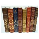 1025	GROUP OF 8 LEATHER BOUND GILT EDGE FRANKLIN LIBRARY BOOKS	75	150	50	PLEASE PAY ATTENTION FOR DA