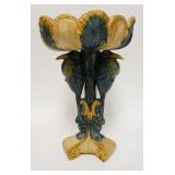 1070	TALL POTTERY COMPOTE W/WADING BIRD STEM, 14 IN HIGH, 9 IN DIAMETER	50	100	20	PLEASE PAY ATTENTI