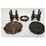 1073	5 ASIAN WOOD BASES	50	100	25	PLEASE PAY ATTENTION FOR DAILY ADDITIONS TO THIS SALE. PARTIAL UPL