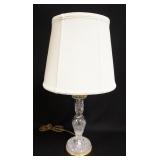 1107	WATERFORD TABLE LAMP. 24 1/2 IN H 	100	200	50	PLEASE PAY ATTENTION FOR DAILY ADDITIONS TO THIS 