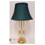 1108	WATEFORD TABLE LAMP W/ WATERFORD SHADE. 28 IN H 	100	200	50	PLEASE PAY ATTENTION FOR DAILY ADDI